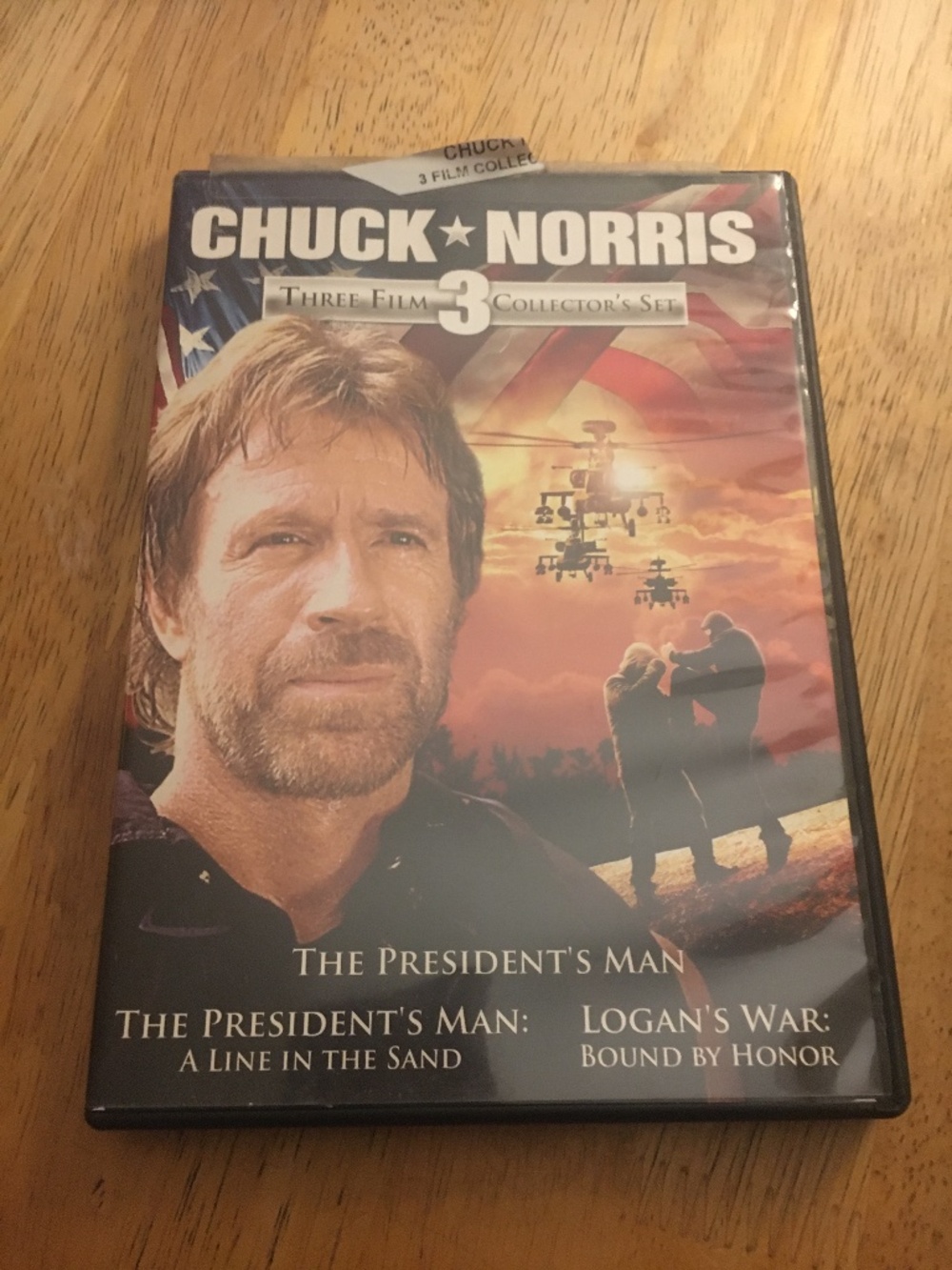 Chuck Norris three film collectors set